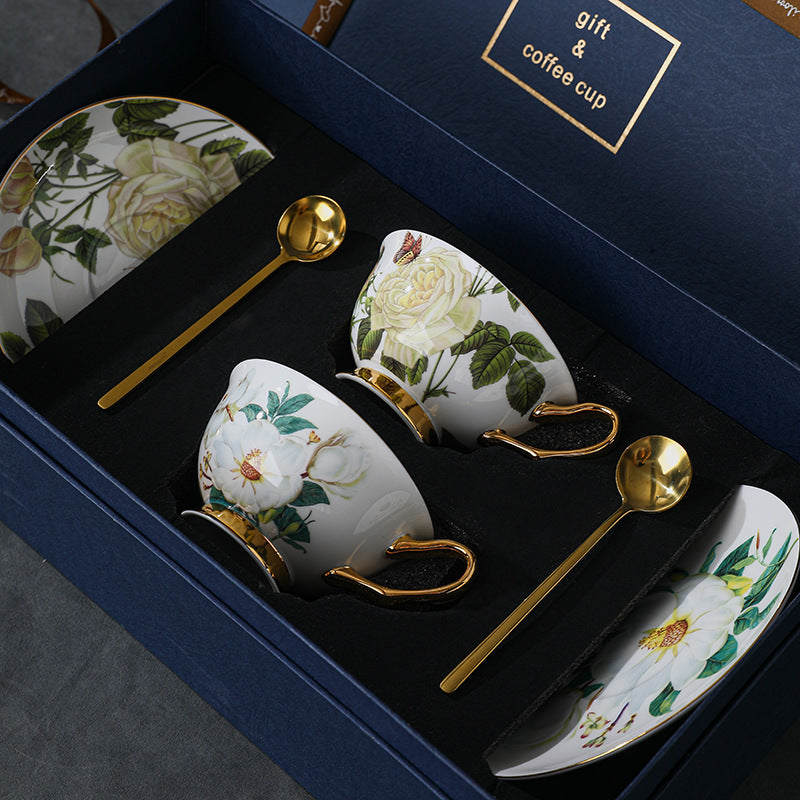 Coffee Cup Exquisite Cup and Saucer Tea Set SPRM1600000017