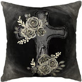 Looma Mono - Black & White Abstract Linen Pillow Cover – Minimalist Line Art Cushion Case - W0060 - Sofa, Living Room & Office Decor Looma