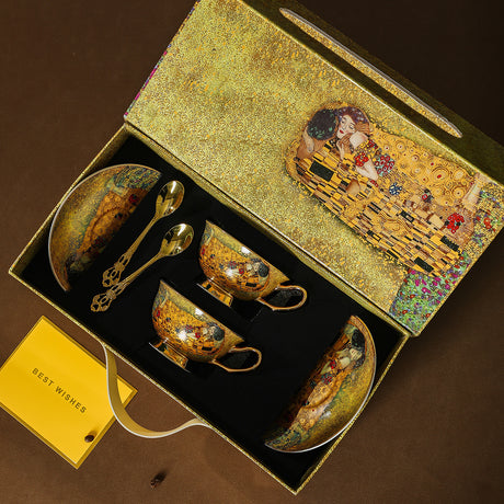 Ceramic Bone Coffee Cup and Saucer Tea Set SPRM1600000032