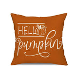Looma Cozy - Autumn Pumpkin Pillow Cover – Cozy Thanksgiving Cushion Case - Sofa, Living Room & Home Decor Looma