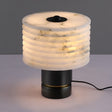 Milano Glow - Avera - N174 - Nordic Post-Modern Marble Table Lamp with Designer Luxury Style, Elegant Ambient Lighting for Hospitality and Modern Interiors - Bedroom / Bedside / Living Room / Hotel / Restaurant / B&B / Clubhouse Milano
