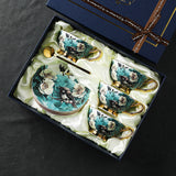 CUPURA Zuno - European Coffee Cup & Saucer Set - Elegant Afternoon Tea Set with Custom Logo Option CUPURA