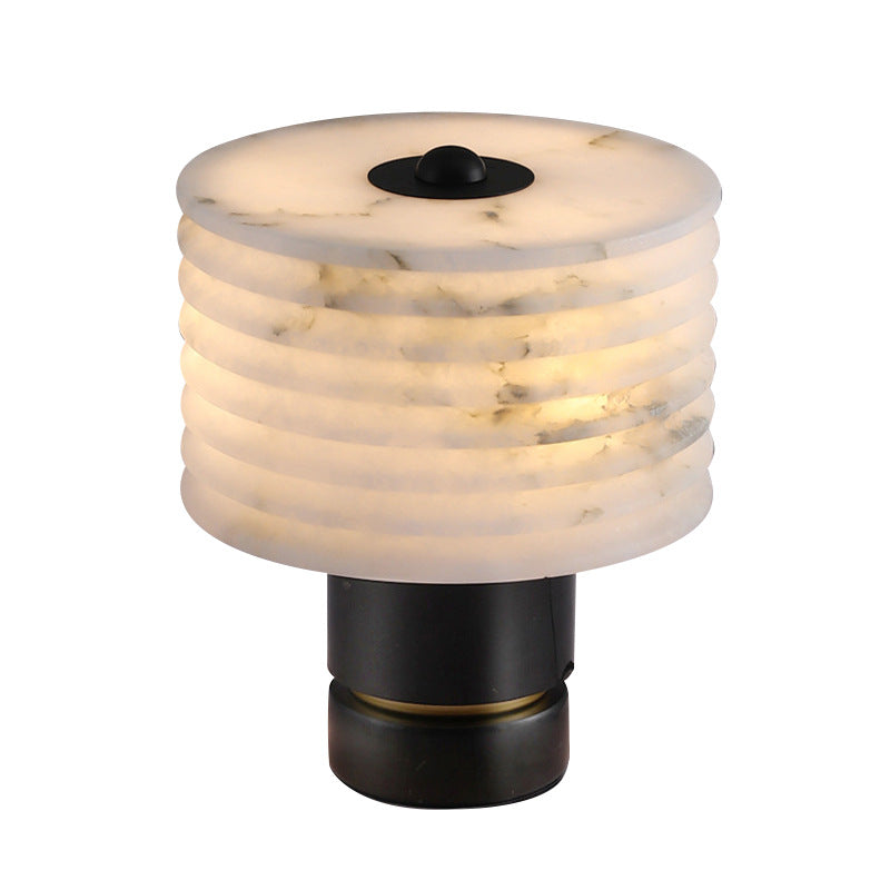 Milano Glow - Avera - N174 - Nordic Post-Modern Marble Table Lamp with Designer Luxury Style, Elegant Ambient Lighting for Hospitality and Modern Interiors - Bedroom / Bedside / Living Room / Hotel / Restaurant / B&B / Clubhouse Milano