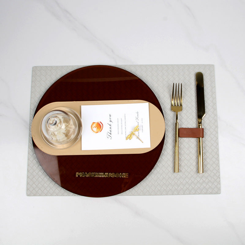 Novus - Jex -Crystaluxe Tableware Set - Light Luxury Dining Plate for ...