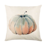 Looma Pumpkina - Halloween Pumpkin Pillow Cover with Maple Leaf & Bicycle Design | Decorative Cushion - Sofa, Bedroom & Home Looma