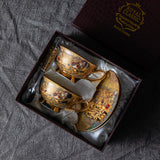 CUPURA Veno - Curated Vintage European Coffee Cup & Tea Set - Elegant Gift Box Collection CUPURA