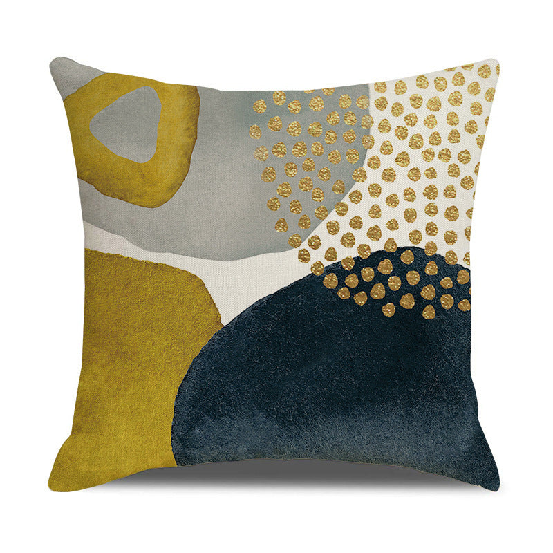 Looma Velora - Morandi Abstract Linen Pillow Cover – Soft Neutral Cushion Case - Sofa, Bed & Modern Home Decor Looma