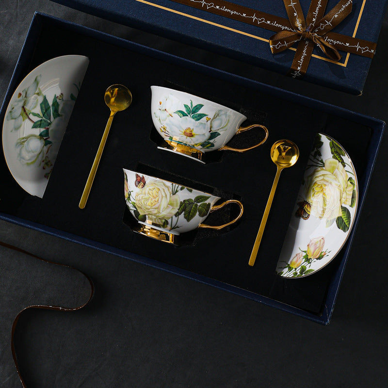 Coffee Cup Exquisite Cup and Saucer Tea Set SPRM1600000017