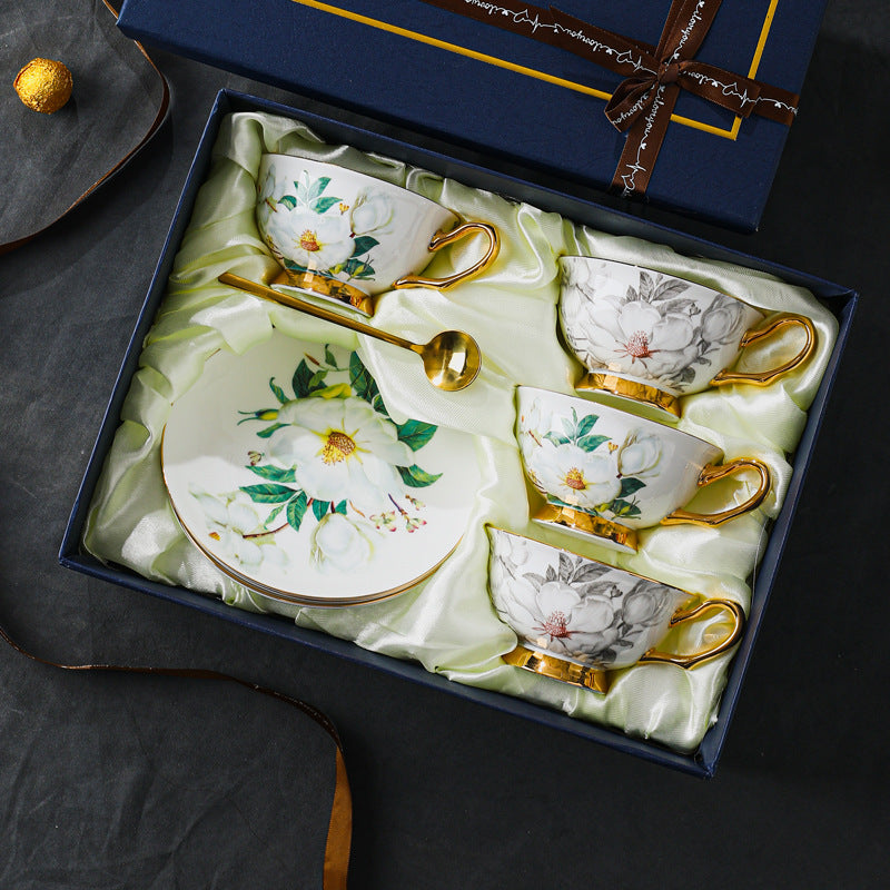 Coffee Cup Exquisite Cup and Saucer Tea Set SPRM1600000017