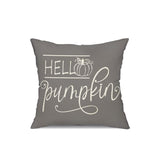 Looma Cozy - Autumn Pumpkin Pillow Cover – Cozy Thanksgiving Cushion Case - Sofa, Living Room & Home Decor Looma