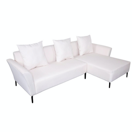 SANTON L-Shape Fabric Sofa Furnigo