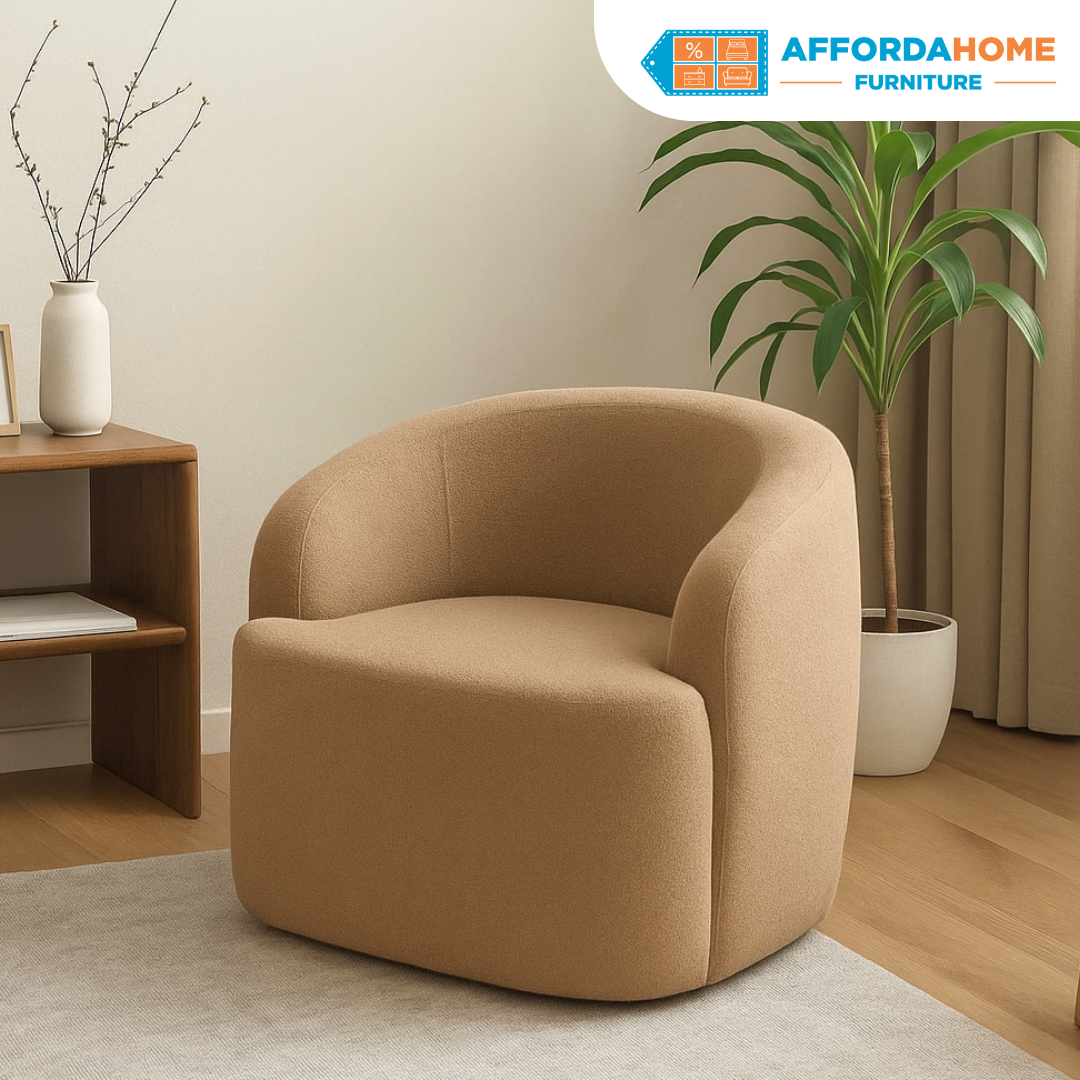 CORA Accent Fabric Chair Affordahome
