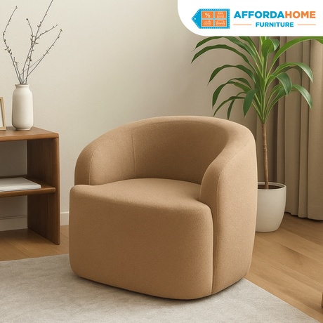 CORA Accent Fabric Chair Affordahome