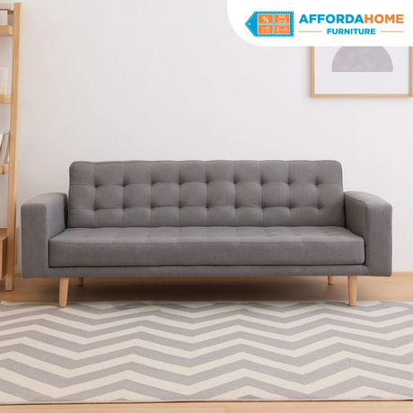 MORGAN Convertible Fabric Sofabed Affordahome