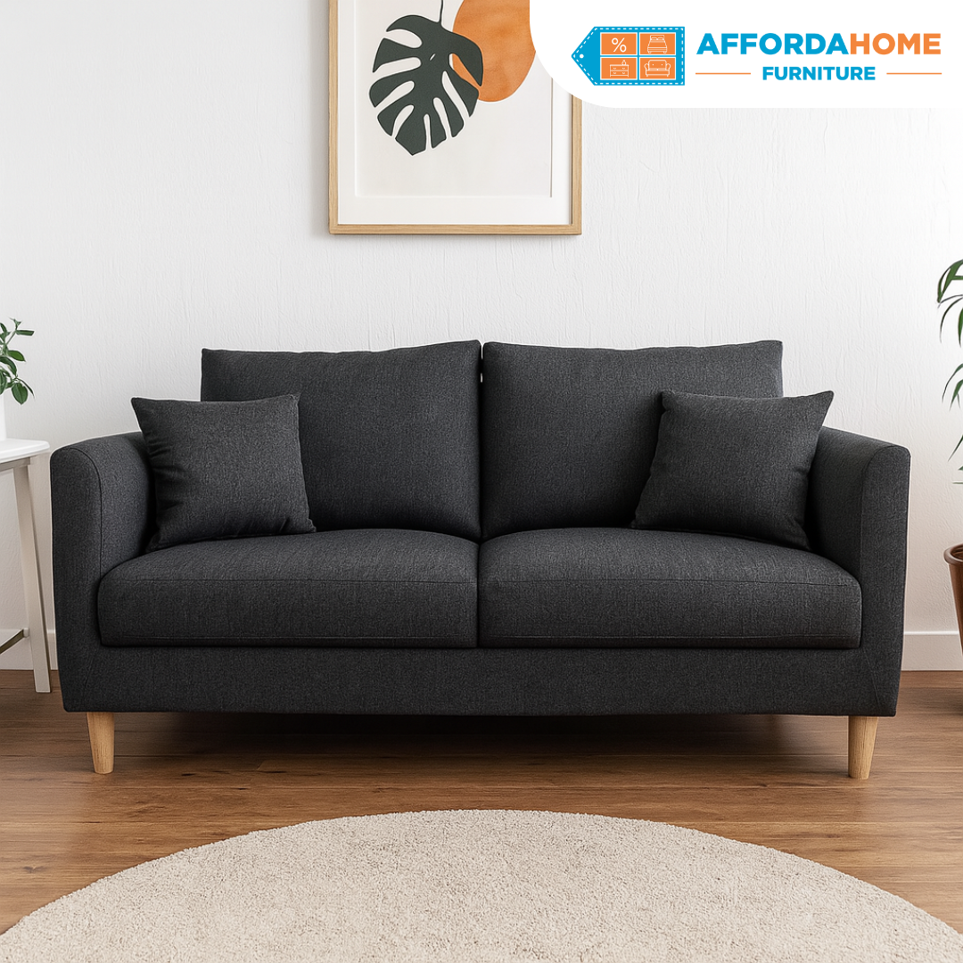 ASTRO 3 Seater Fabric Sofa Affordahome