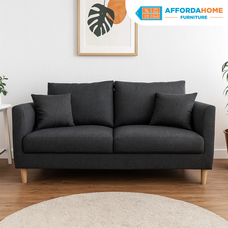 ASTRO 3 Seater Fabric Sofa Affordahome