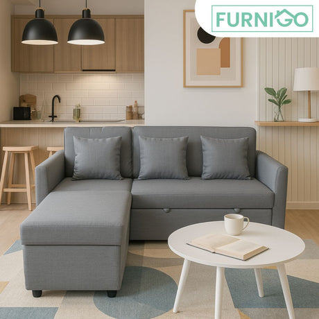 APEX Sofabed with Storage Furnigo
