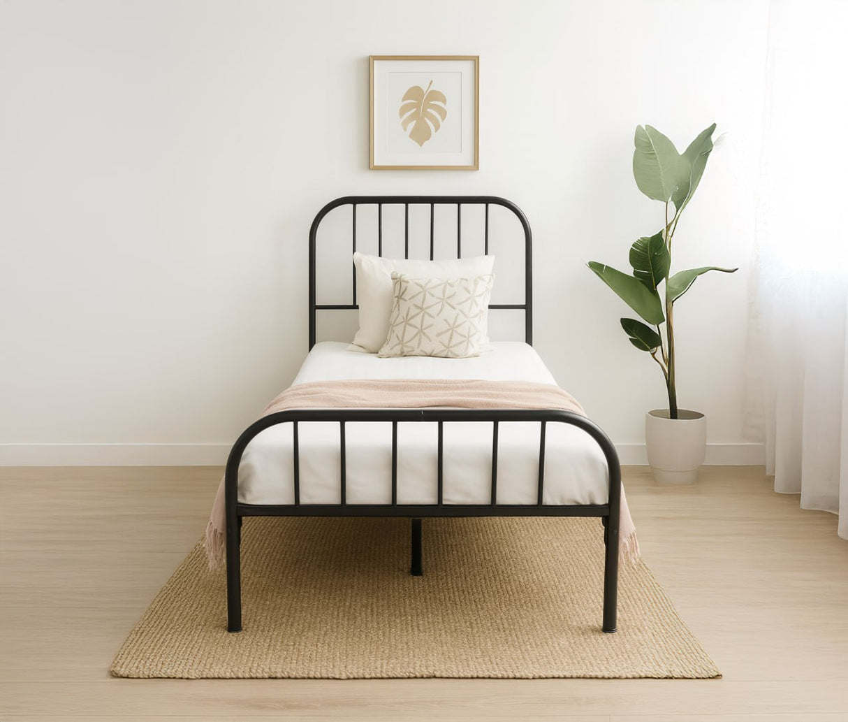 RILEY Metal Bed Frame AF Home