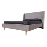 ROMAN Upholstered Bed Frame Furnigo