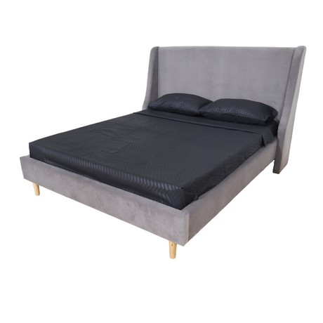 ROMAN Upholstered Bed Frame Affordahome