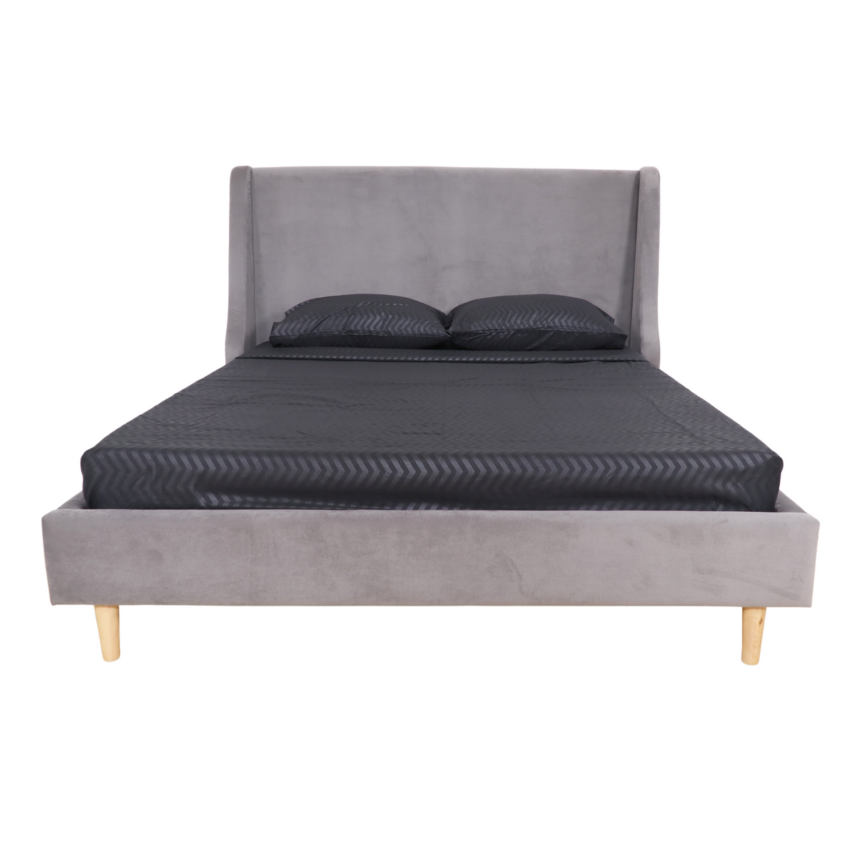 ROMAN Upholstered Bed Frame Furnigo