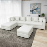 Russel L-shape Fabric Sofa with Ottoman Luxe Life PH