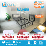 RAMER Metal Bed Frame | FREE ASSORTED BEDSHEET | Payday Sale Affordahome