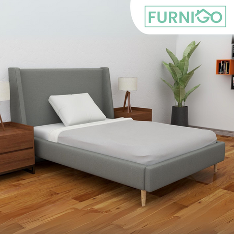 ROMAN Upholstered Bed Frame Furnigo