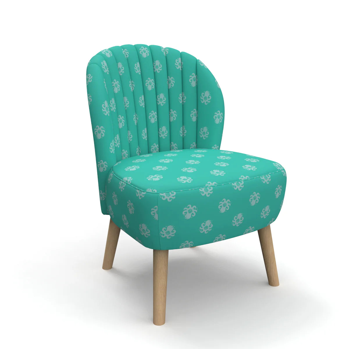 Little Mermaid Art Bow Small Accent Chair Style Disney Home