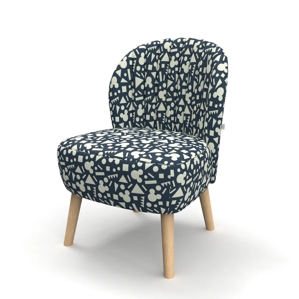 Mickey Mouse Abstract Small Accent Chair Style Disney Home