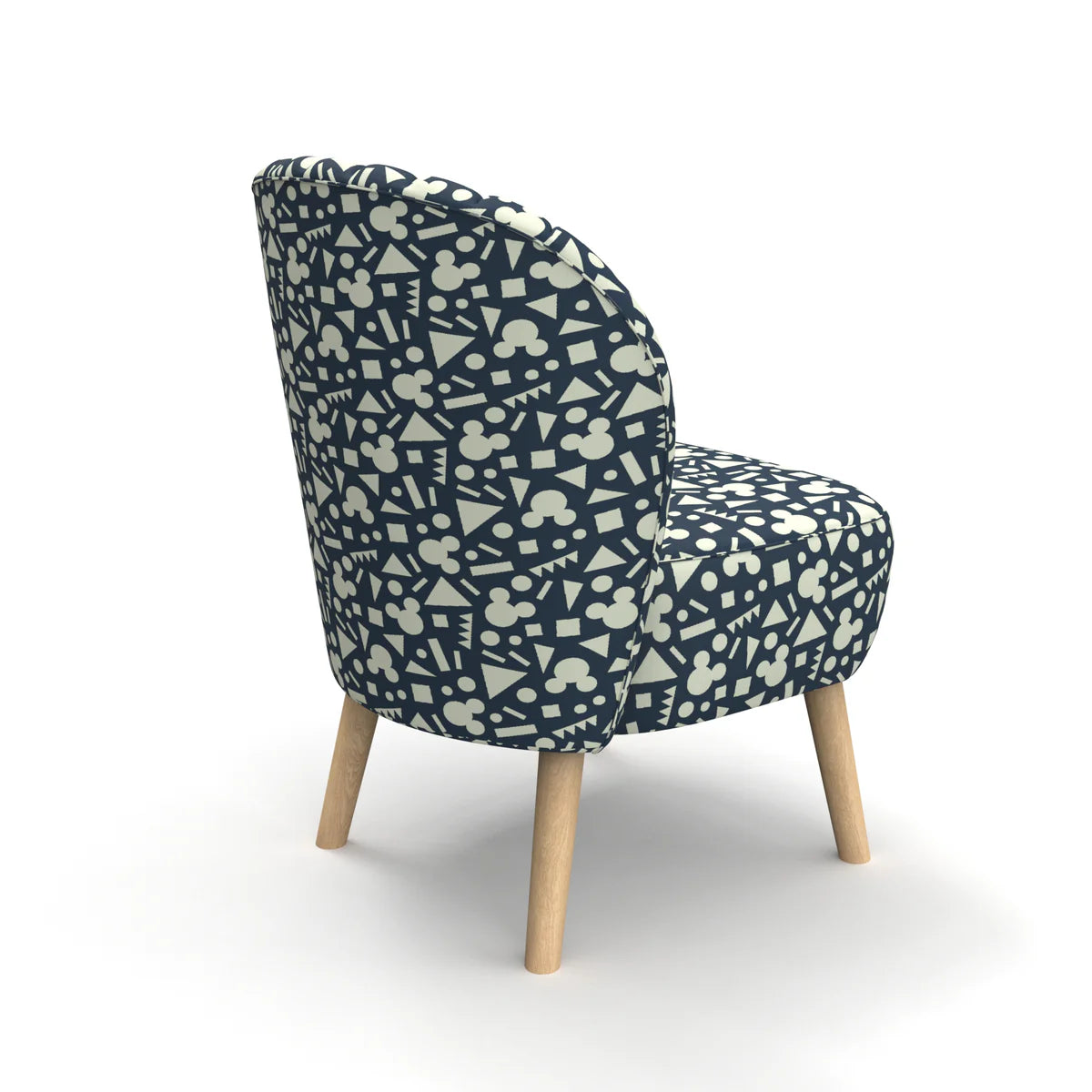Mickey Mouse Abstract Small Accent Chair Style Disney Home