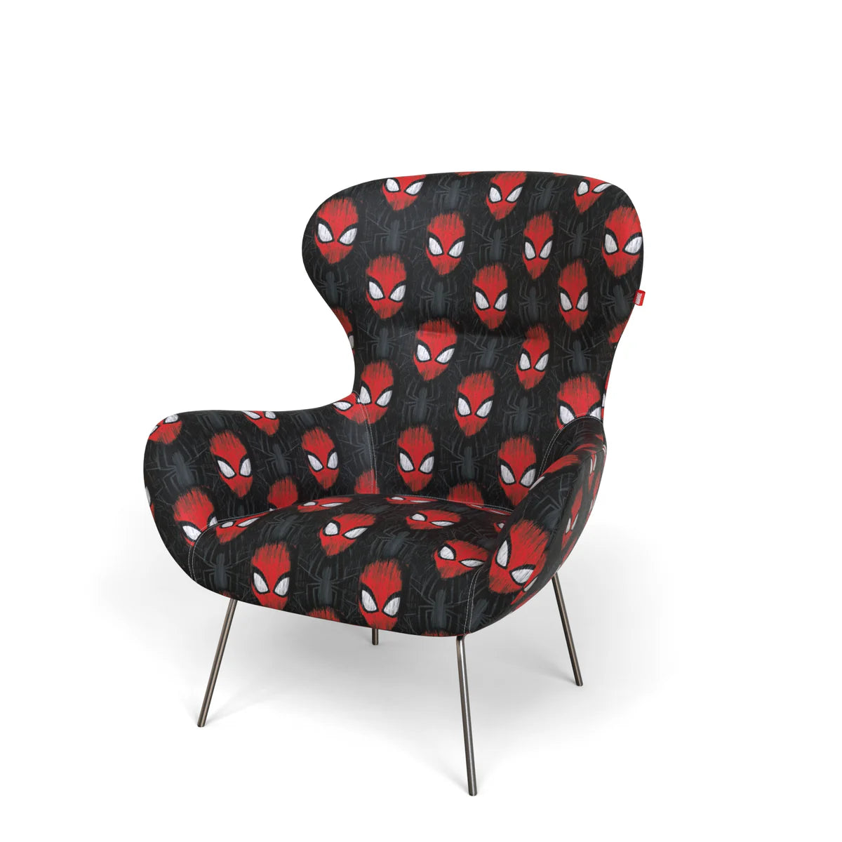 Spider-Man Red/Black Tall Accent Chair Style Disney Home