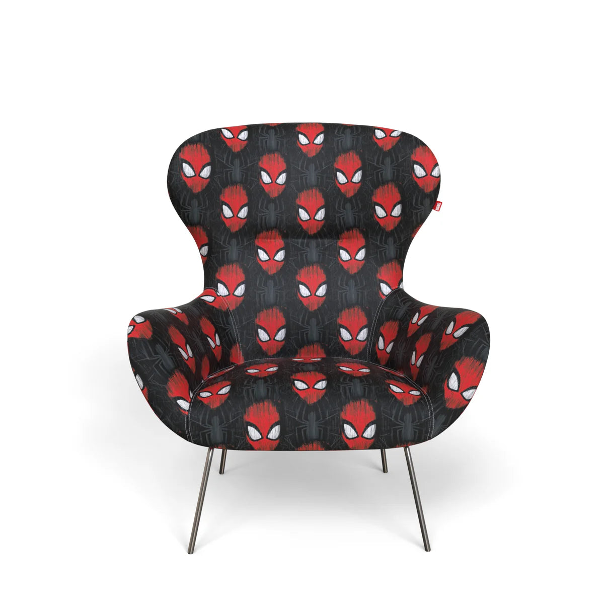 Spider-Man Red/Black Tall Accent Chair Style Disney Home