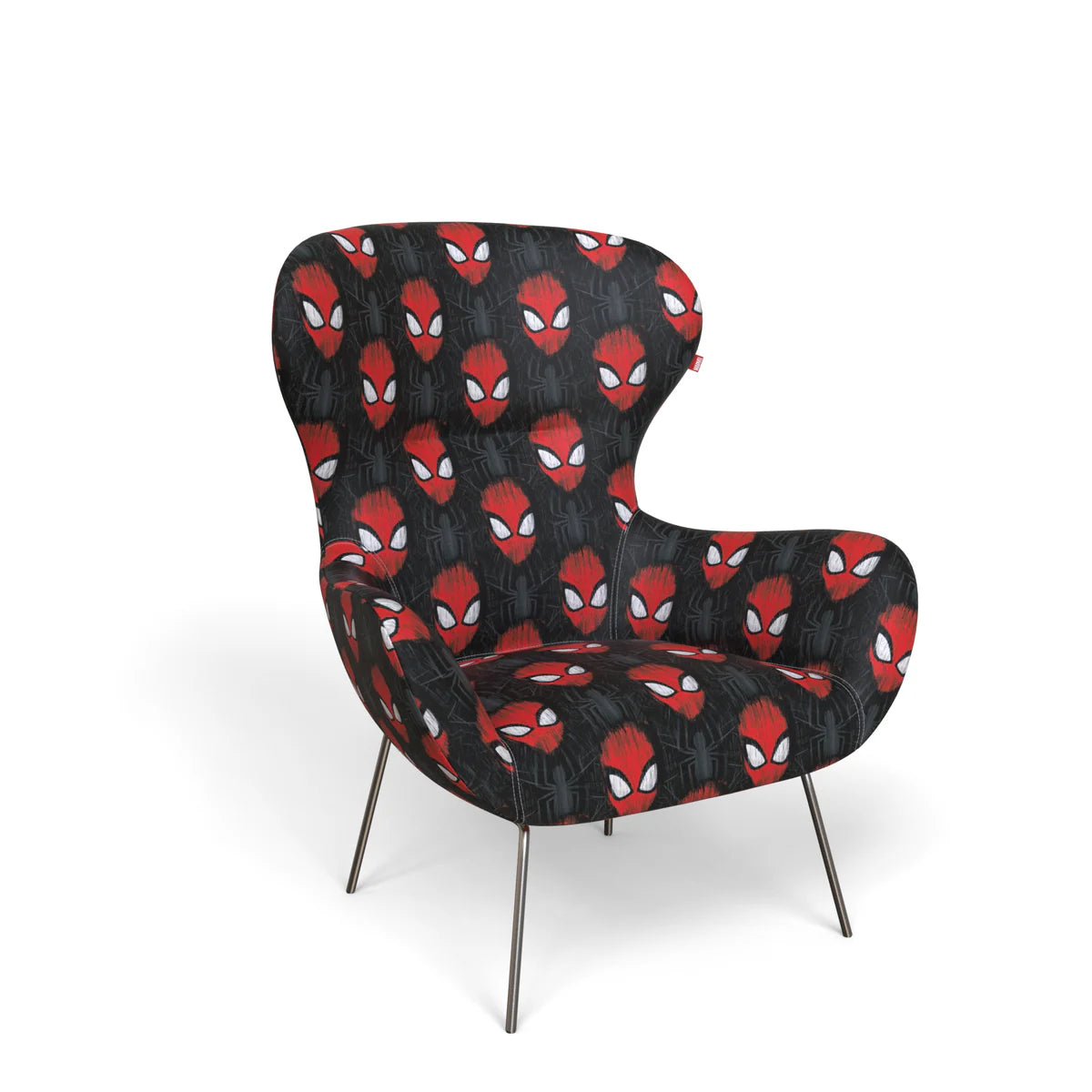 Spider-Man Red/Black Tall Accent Chair Style Disney Home