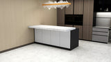 HORIZONTAL LARGE IMPENDING KITCHEN ISLAND SN16 Easy Space PH