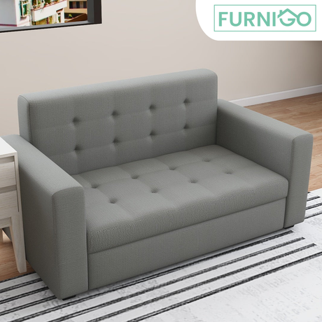 SAB 2-Seater Fabric Sofa Furnigo