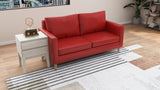 SANDER 2-Seater Leather Sofa Furnigo