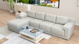 SANTORINI L-Shape Fabric Sofa Luxe Life PH