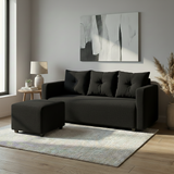 Sarah Reversible Fabric Sofa Affordahome