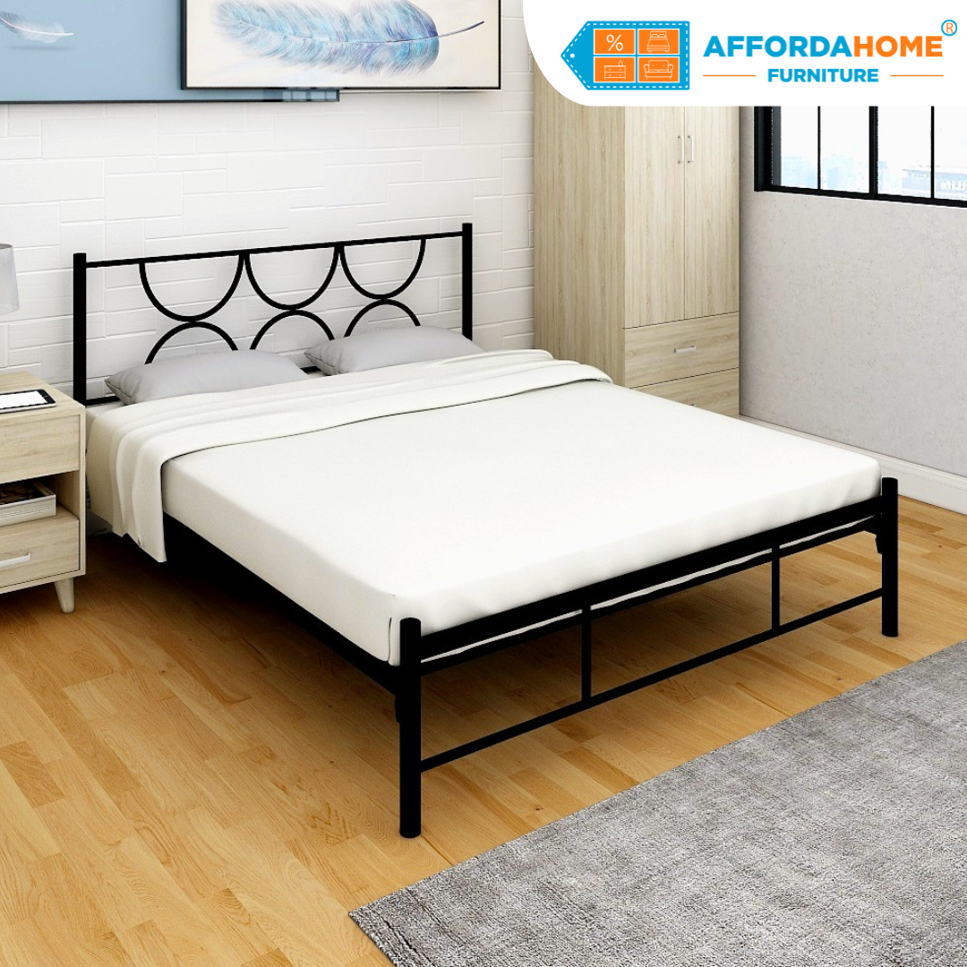 SEKIEL Metal Bed Frame Affordahome