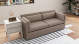 SUZANNE 3-Seater Fabric Sofa w/ Ottoman Furnigo