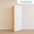 TALIYAH 2-Door Wardrobe Furnigo