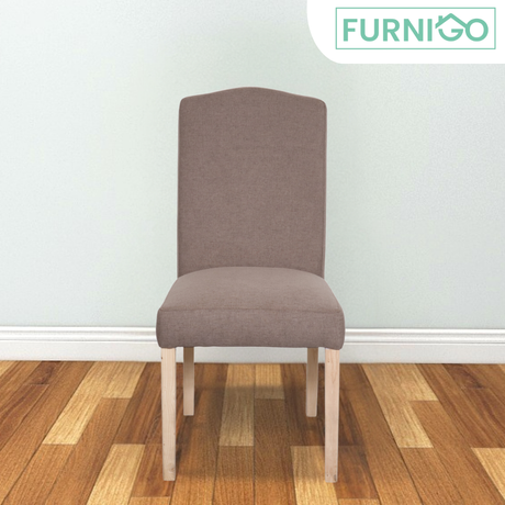 TERRY Solid Wood Dining Chair Furnigo