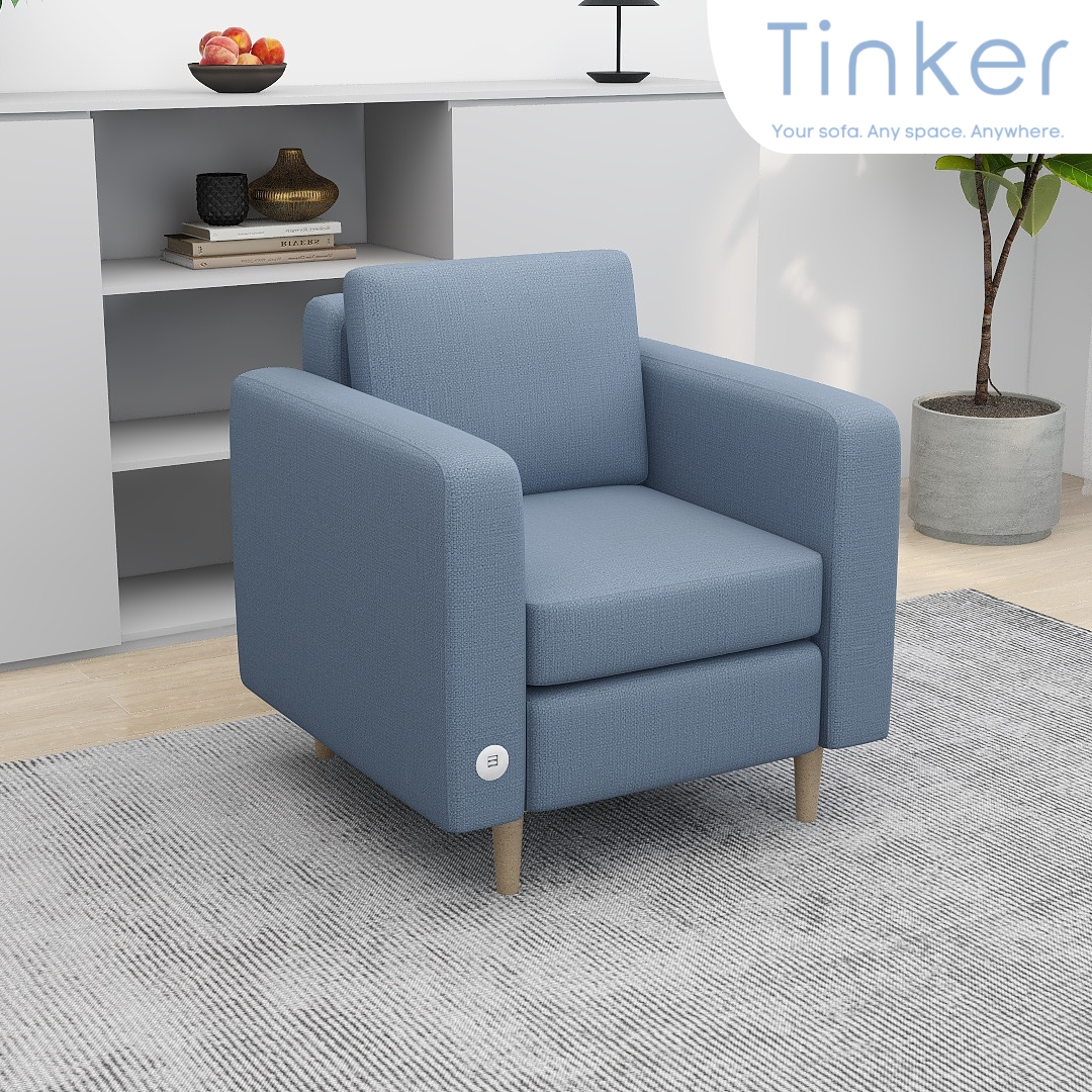 Tinker - Cocoon Series 1-Seater Fabric Sofa Tinker Furniture