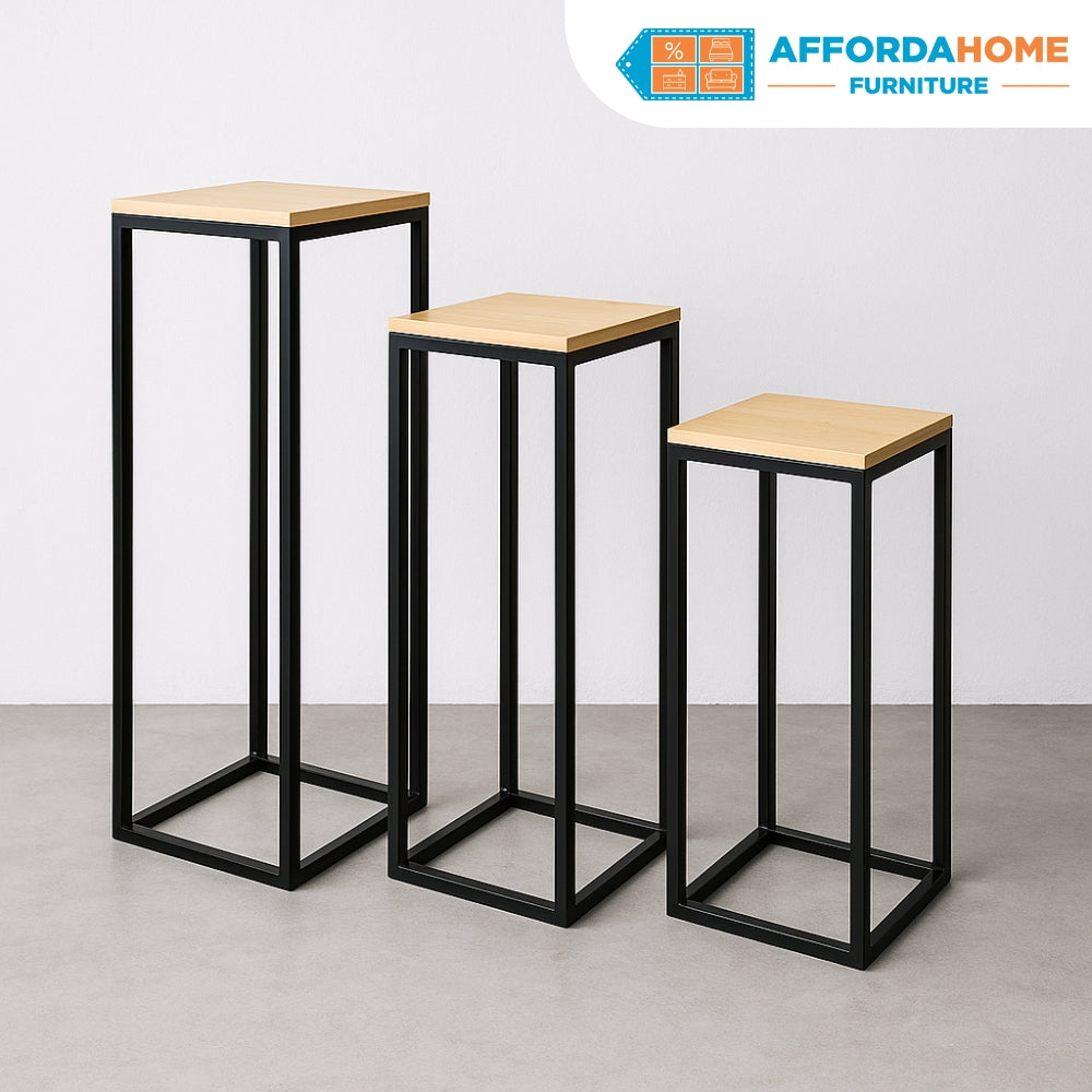 Tower Plant Stand Set of 3 Affordahome
