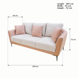 Tamie 3 Seater Sofa AF Home