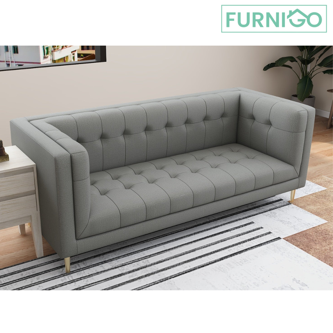 VICI 3-Seater Fabric Sofa Furnigo