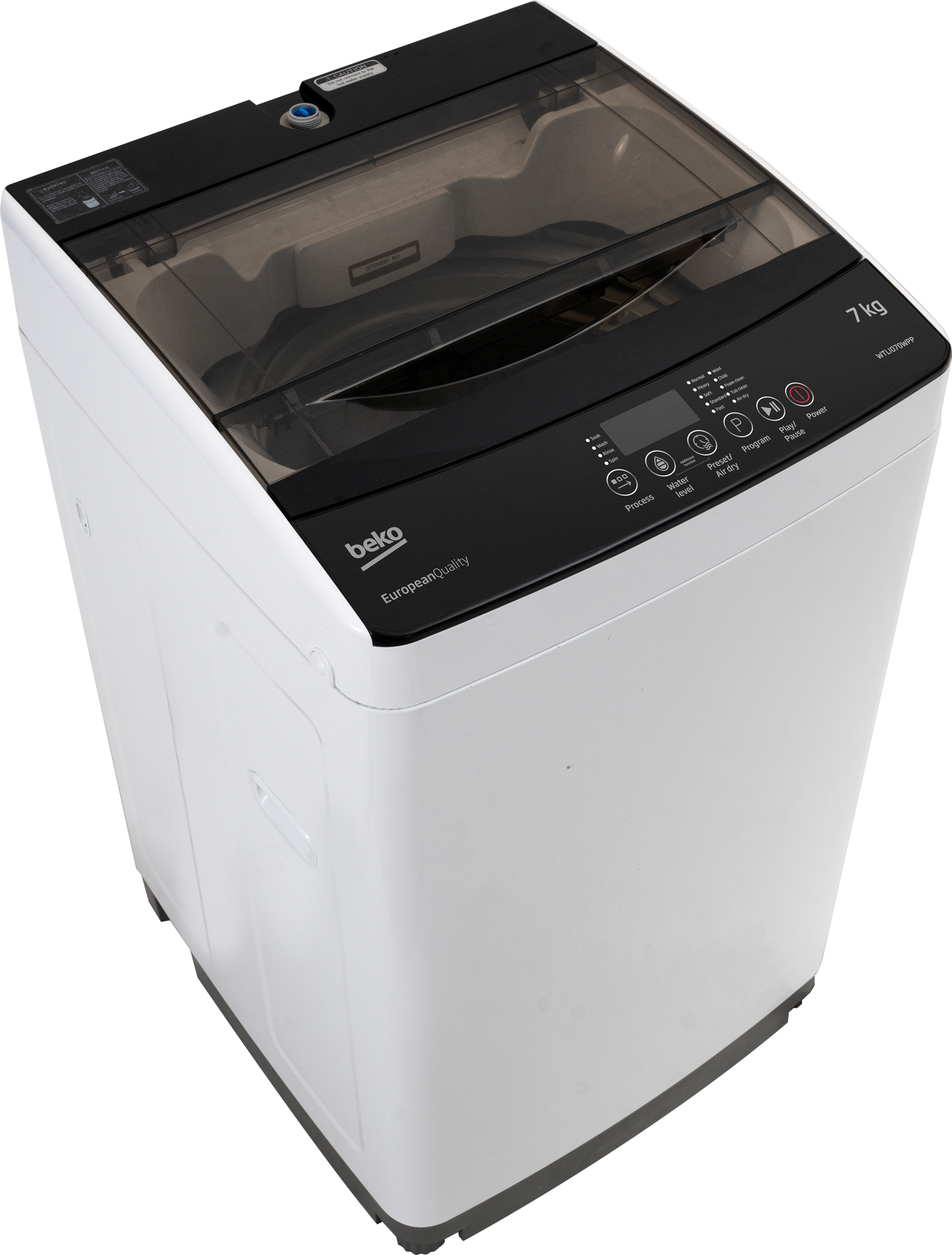 BEKO WTLI070WPP 7.0KG Automatic Top-Loading Washing Machine Beko