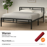 10.10 Mega Sale | Warren Metal Bed Frame with Surprise Gift AF Home