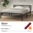 10.10 Mega Sale | Warren Metal Bed Frame with Surprise Gift AF Home